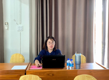 การอบรมผู้ใช้งานระบบการจัดทำฐานข้อมูลทะเบียนสมาชิกกลุ่มเกษตรกร ประจำปี พ.ศ.2566 ผ่านระบบออนไลน์ Zoom Meeting ... พารามิเตอร์รูปภาพ 3