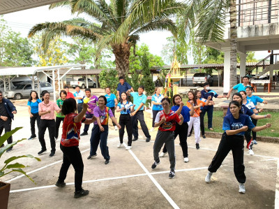 กิจกรรมการออกกำลังกาย ตามโครงการเสริมสร้างสมดุลชีวิตคนทำงาน ... พารามิเตอร์รูปภาพ 1