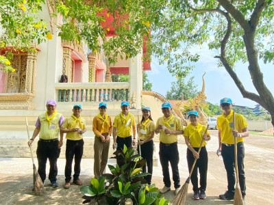 ร่วมกิจกรรมจิตอาสาพัฒนาทำความสะอาด เนื่องใน ... พารามิเตอร์รูปภาพ 1
