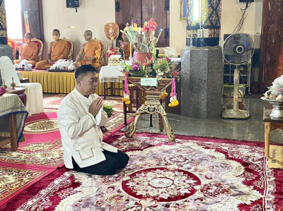 เข้าร่วมโครงการเข้าวัดปฏิบัติธรรมวันธรรมสวนะ ภายใต้แนวคิด ... พารามิเตอร์รูปภาพ 1