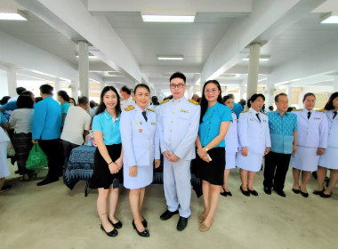 เข้าร่วมพิธีทำบุญตักบาตรถวายพระราชกุศล และพิธีศาสนามหามงคล ... พารามิเตอร์รูปภาพ 2