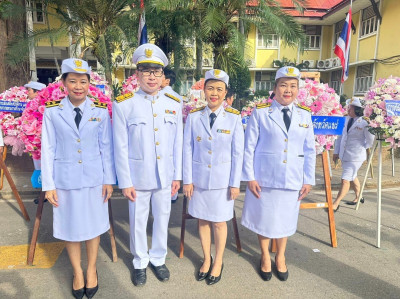 กลุ่มส่งเสริมสหกรณ์ 1 เข้าร่วมพิธีวางพวงมาลาถวายสักการะ ... พารามิเตอร์รูปภาพ 1